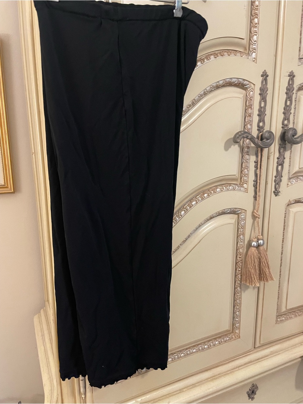 Chico's Black Wide-Leg Ankle Pants